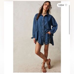 We the Free Freya Denim Top